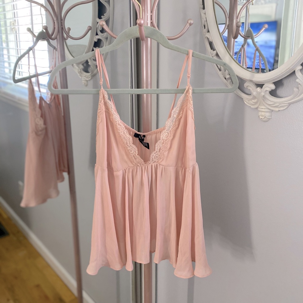 Silk Lace Tank